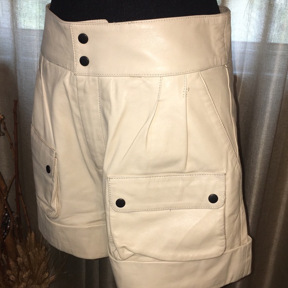 JC de Castelbajac Leather shorts - Picture 3 of 8